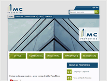 Tablet Screenshot of mcproperties.ca